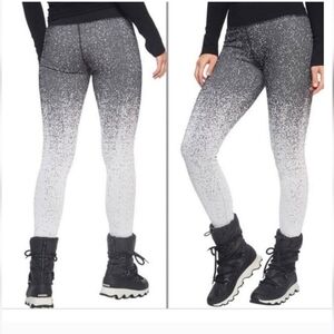 Athleta Flurry Ombre Tights Size‎ Small